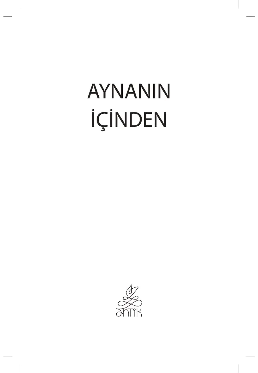 Aynanın İçinden – Sayfa 1