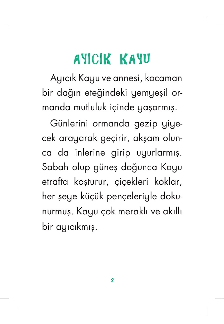 Ayıcık Kayu - Hikayelerle Dini Değerler 7 – Sayfa 1