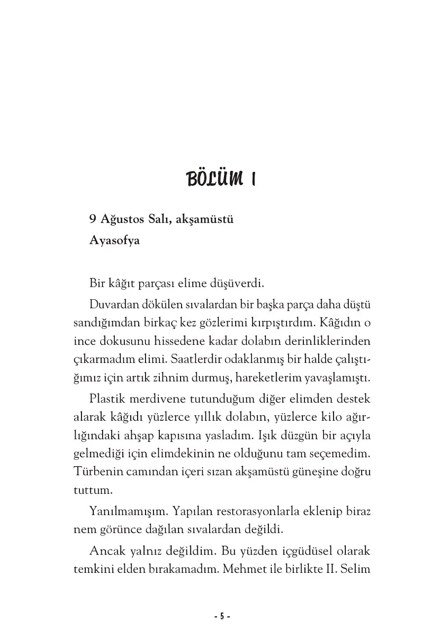 Ayasofya'da Bir Gece – Sayfa 2