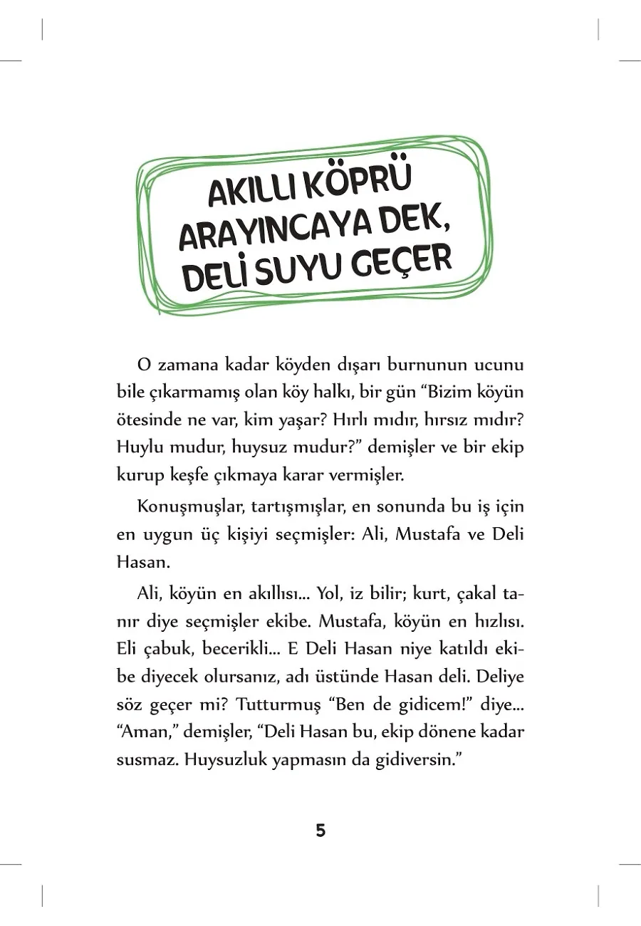 Atasözleri Hikayeleri 4 – Sayfa 1