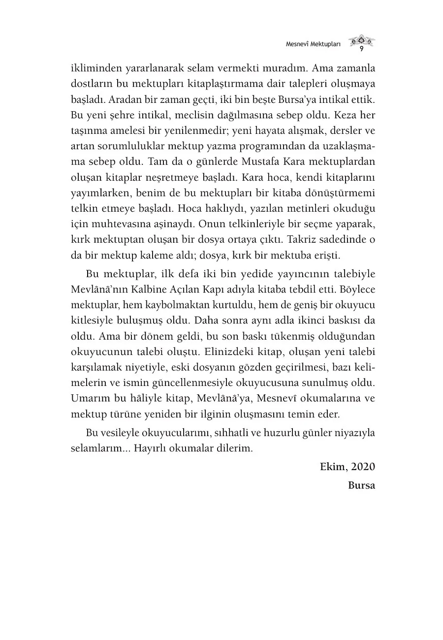 Ateş-İ Aşk Mesnevi Mektupları – Sayfa 5