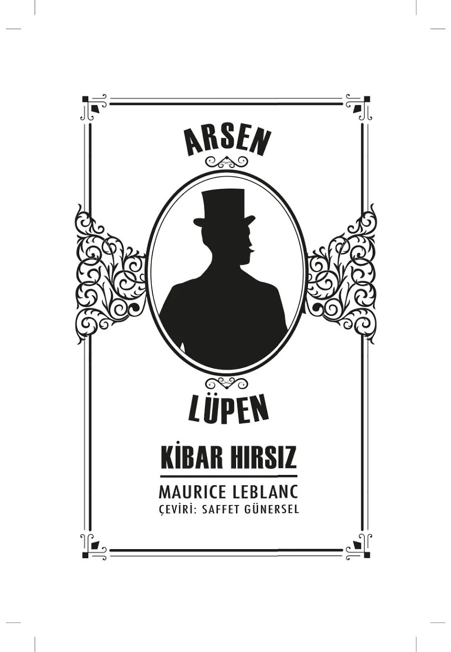Arsen Lüpen - Kibar Hırsız – Sayfa 1