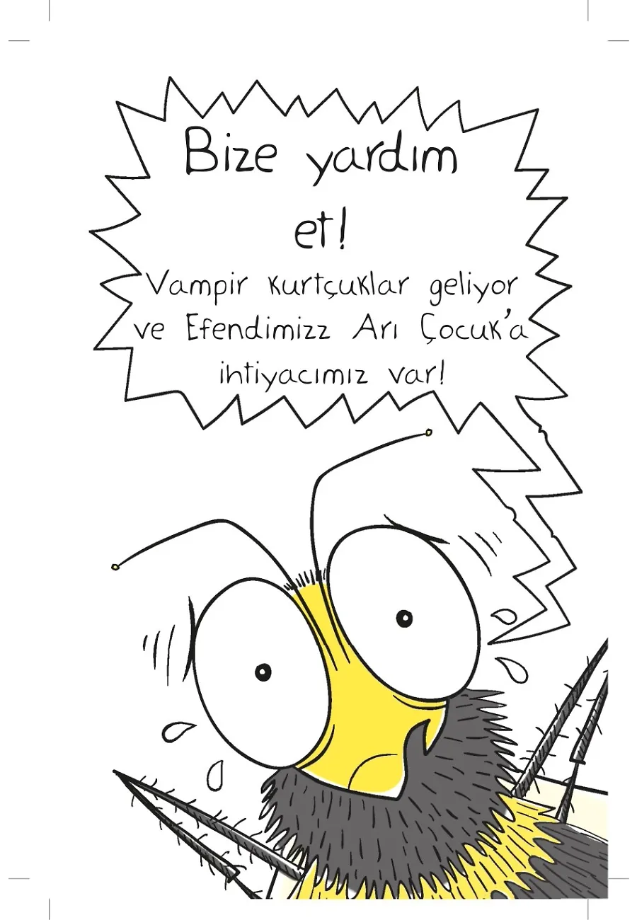 Arı Çocuk - Vampir Kurtçukların Planı (Ciltli) – Sayfa 1