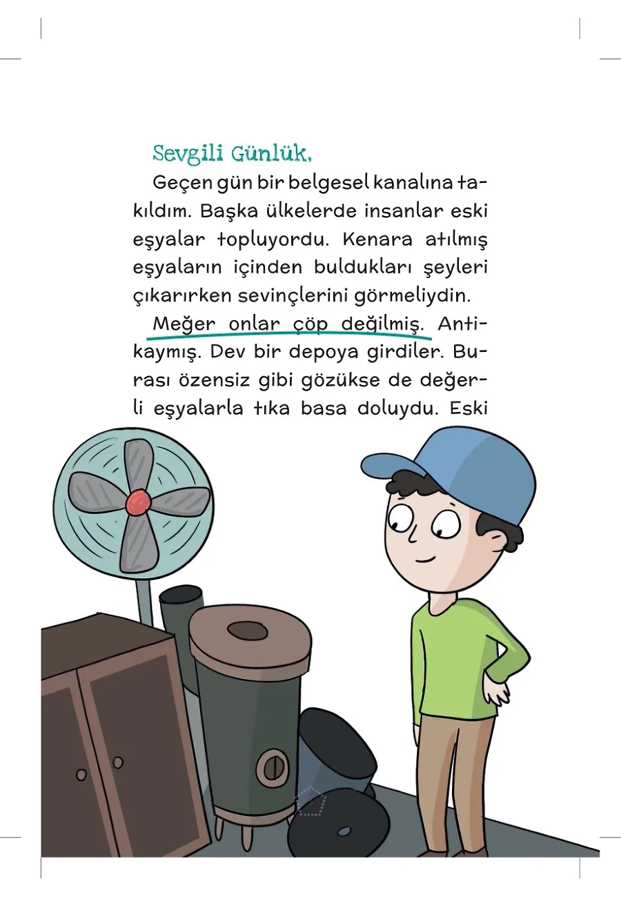 Antika Avcıları - Ela’nın Neşeli Günlüğü - 2. Sınıf Hikaye Seti – Sayfa 1