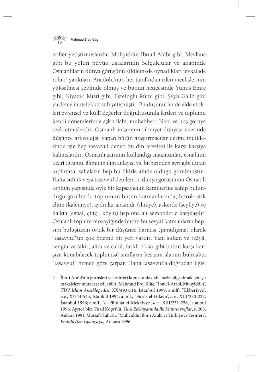 Anadolu Tasavvuf Tarihine Notlar Iı – Sayfa 4
