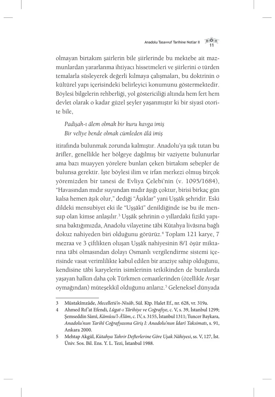 Anadolu Tasavvuf Tarihine Notlar Iı – Sayfa 5