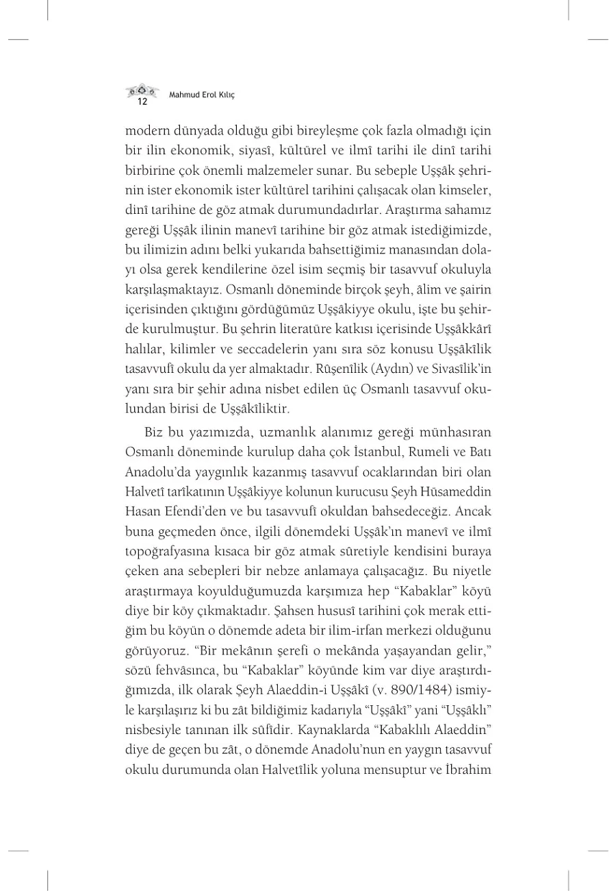 Anadolu Tasavvuf Tarihine Notlar Iı – Sayfa 6