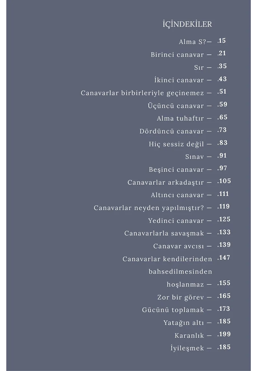 Alma Ve Yedi Canavar – Sayfa 2