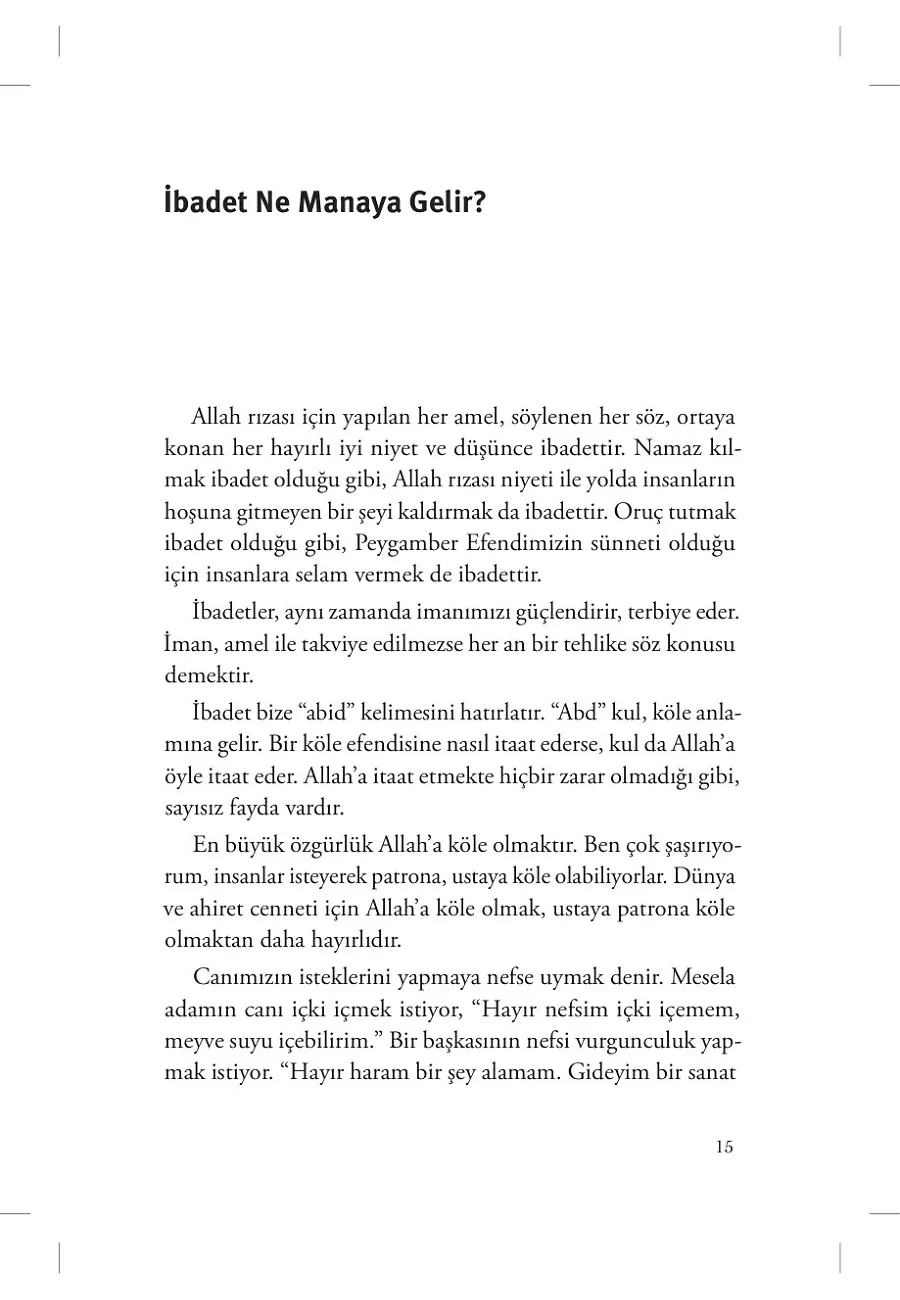 Allah'a Yaklaştıran Ameller – Sayfa 2