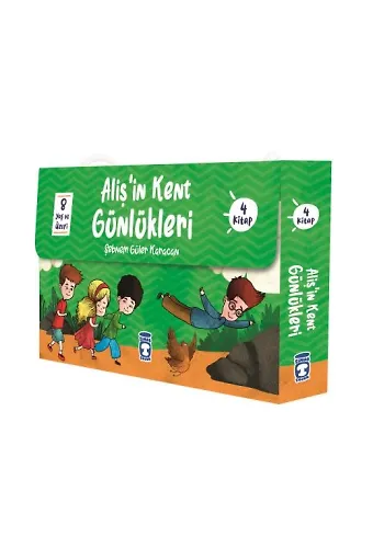 Aliş'in Kent Günlükleri - Set (4 Kitap)