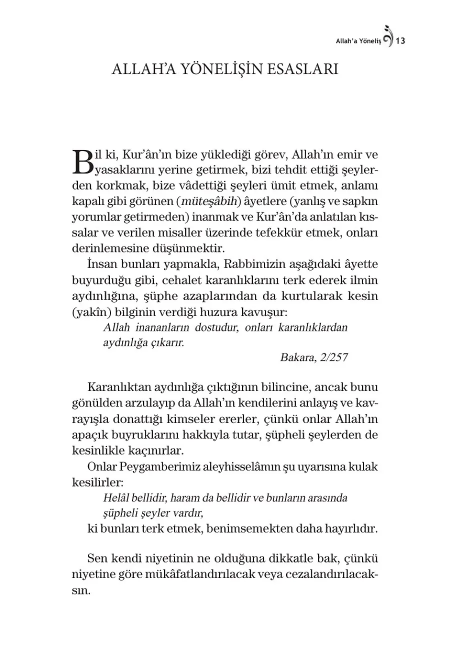 Allah'a Yöneliş – Sayfa 3