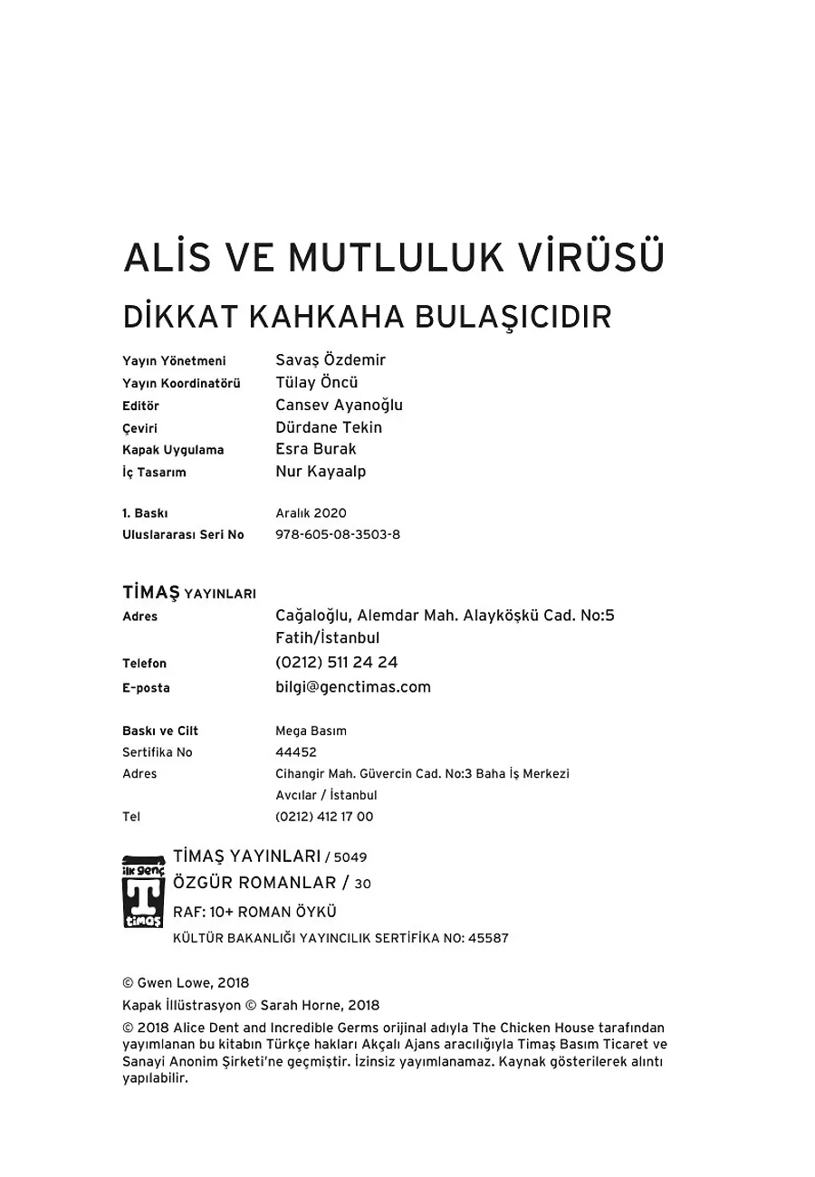 Alis Ve Mutluluk Virüsü – Sayfa 2