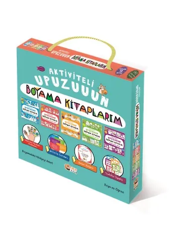 Aktiviteli Upuzuuun Boyama Kitabım - Set (5 Kitap)