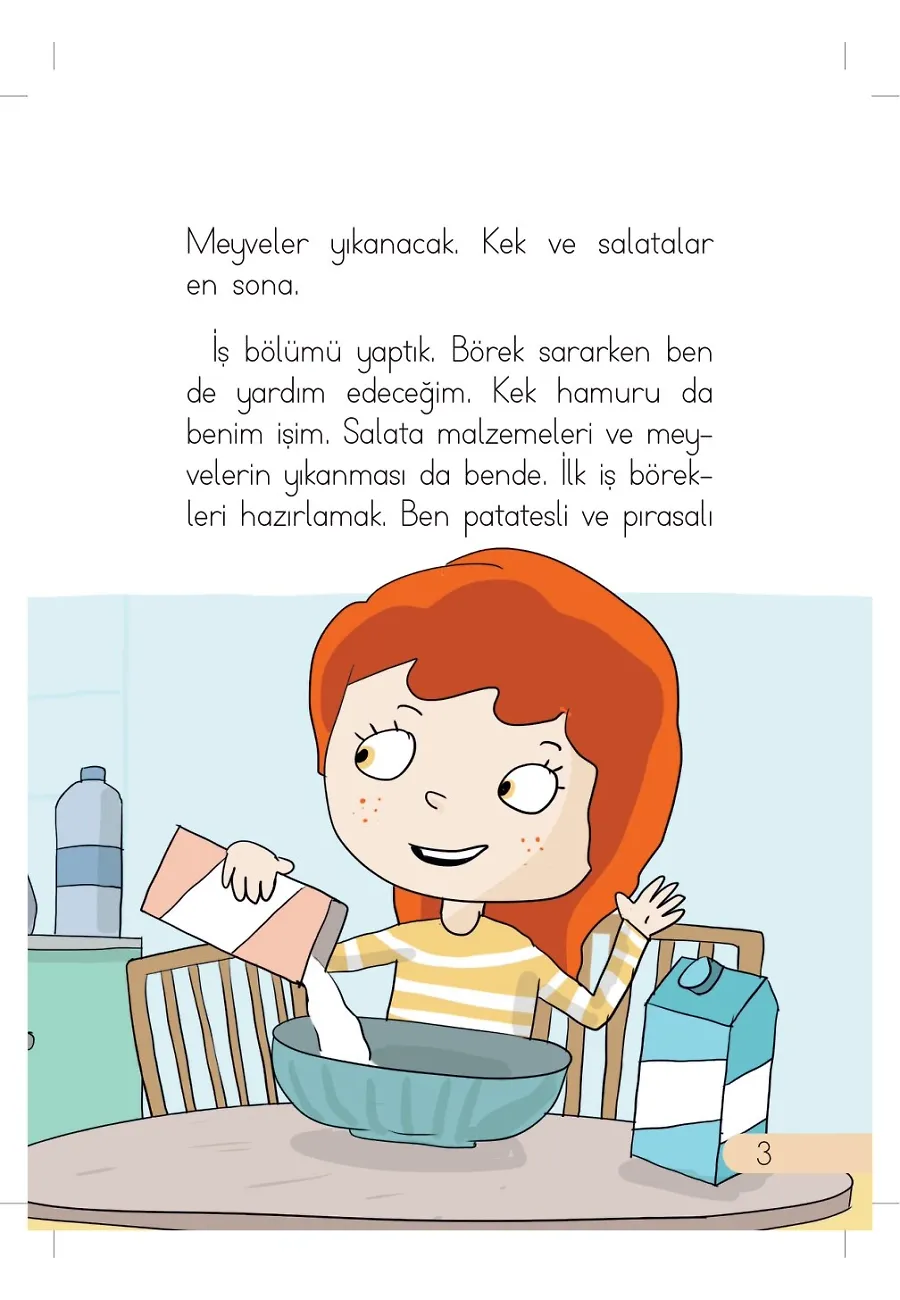 Akşama Misafir Gelecek - Günlük Güneşlik Hikayeler - 1. Sınıf Hikaye Seti – Sayfa 3