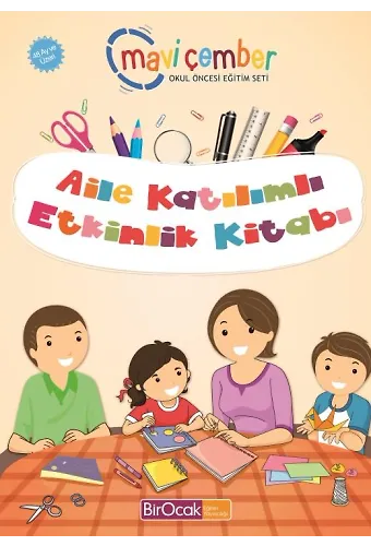 Aile Katılımlı Etkinlik Kitabı - Mavi Çember (48 Ay Ve Üzeri)