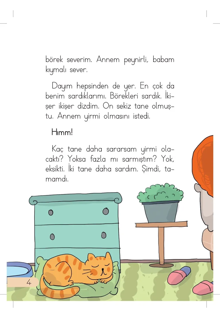 Akşama Misafir Gelecek - Günlük Güneşlik Hikayeler - 1. Sınıf Hikaye Seti – Sayfa 4