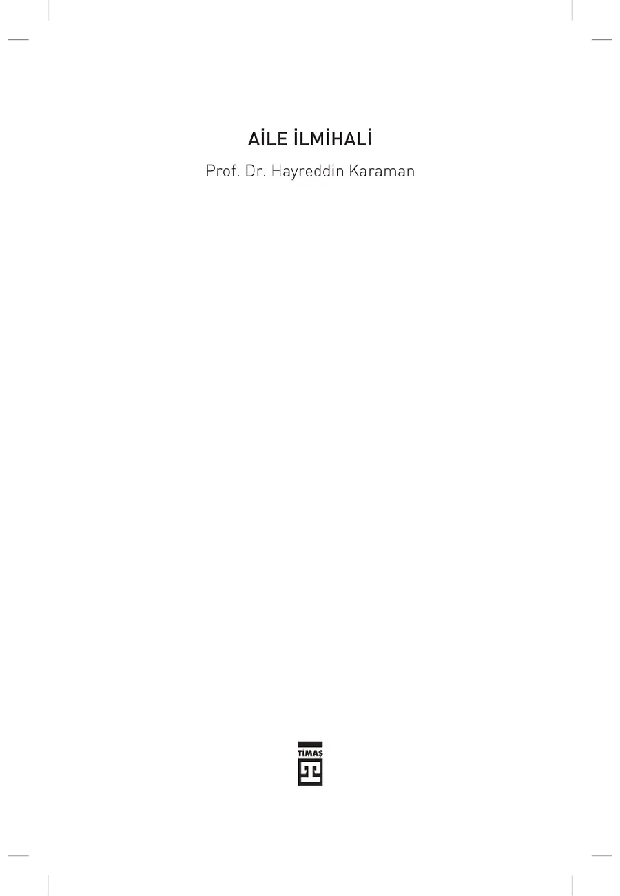 Aile İlmihali (Ciltli) – Sayfa 1