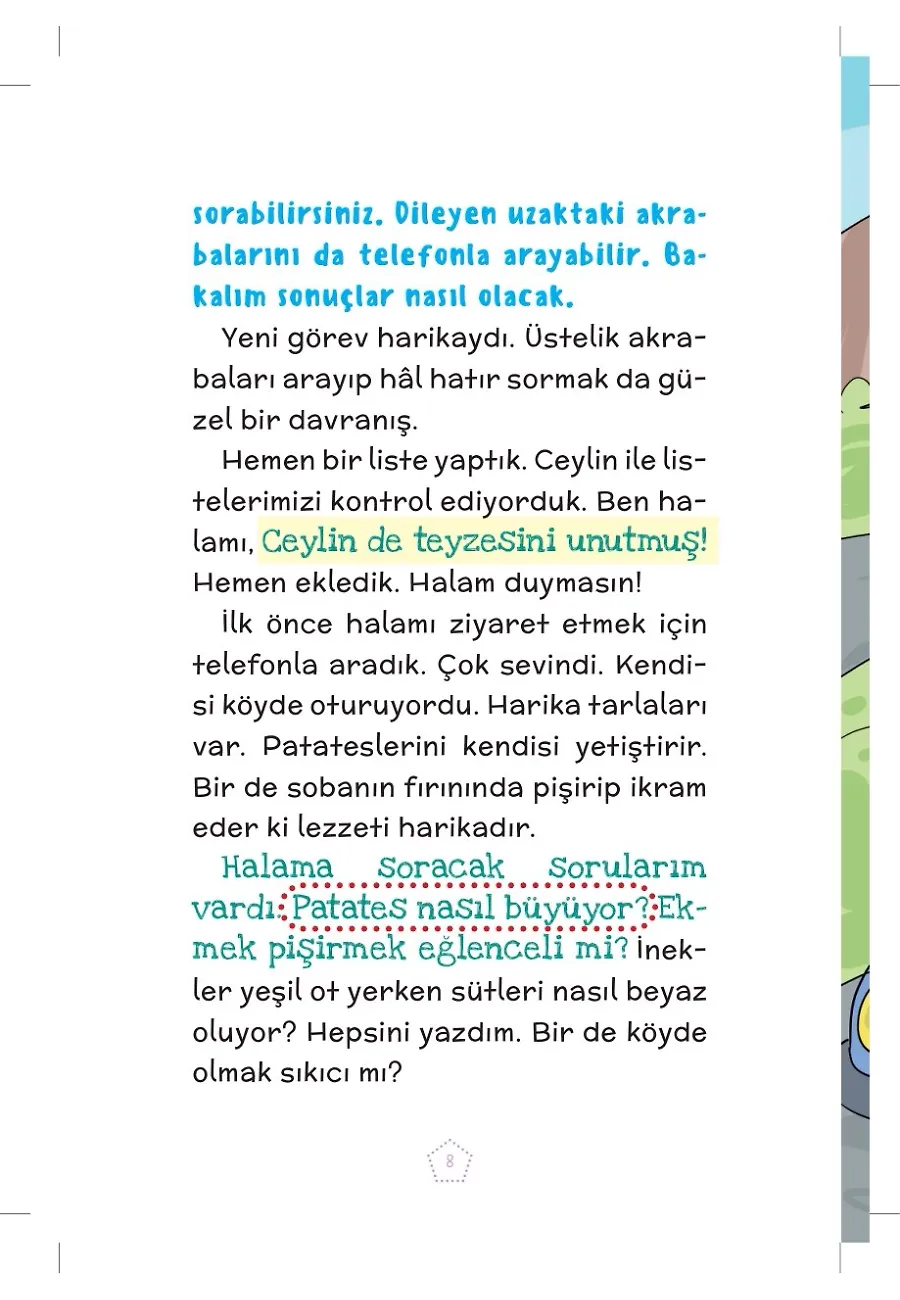 Ajanlar Peşimizde - Ela’nın Neşeli Günlüğü - 2. Sınıf Hikaye Seti – Sayfa 6