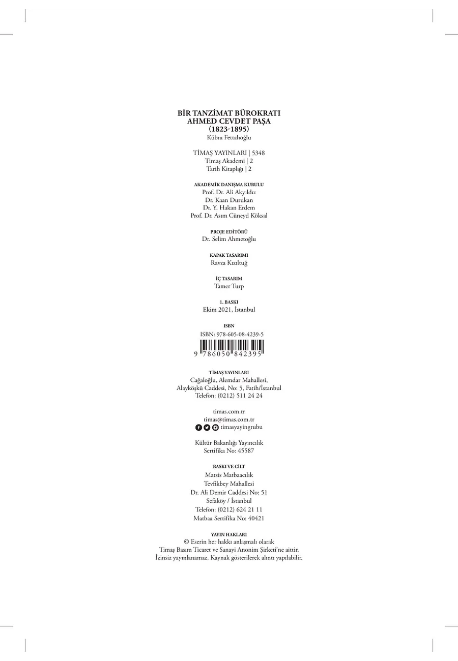 Ahmed Cevdet Paşa – Sayfa 1