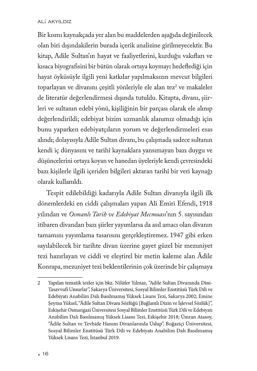 Adile Sultan: Müsrif, Mümin, Muin, Şair – Sayfa 2