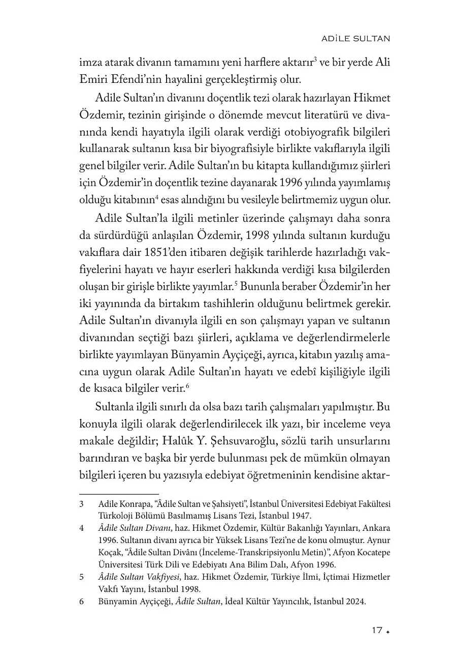 Adile Sultan: Müsrif, Mümin, Muin, Şair – Sayfa 3