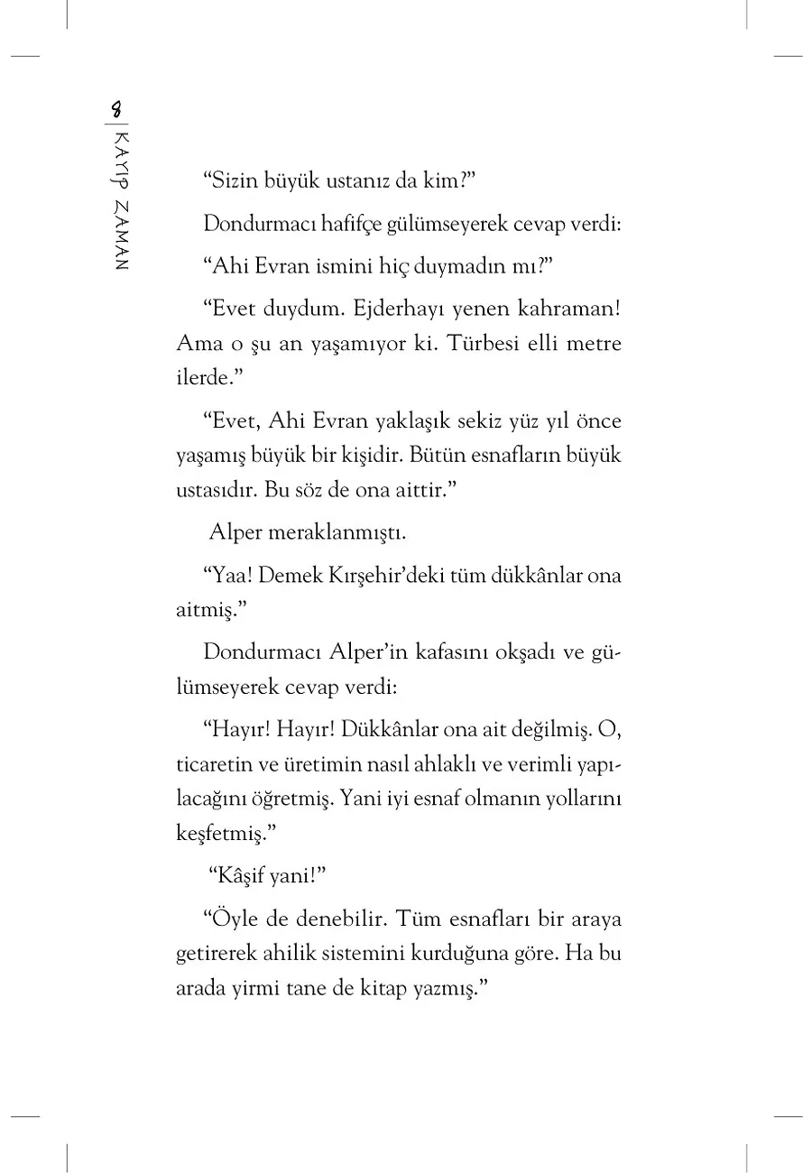 Ahi Evran Efsanesi - Kayıp Zaman – Sayfa 5