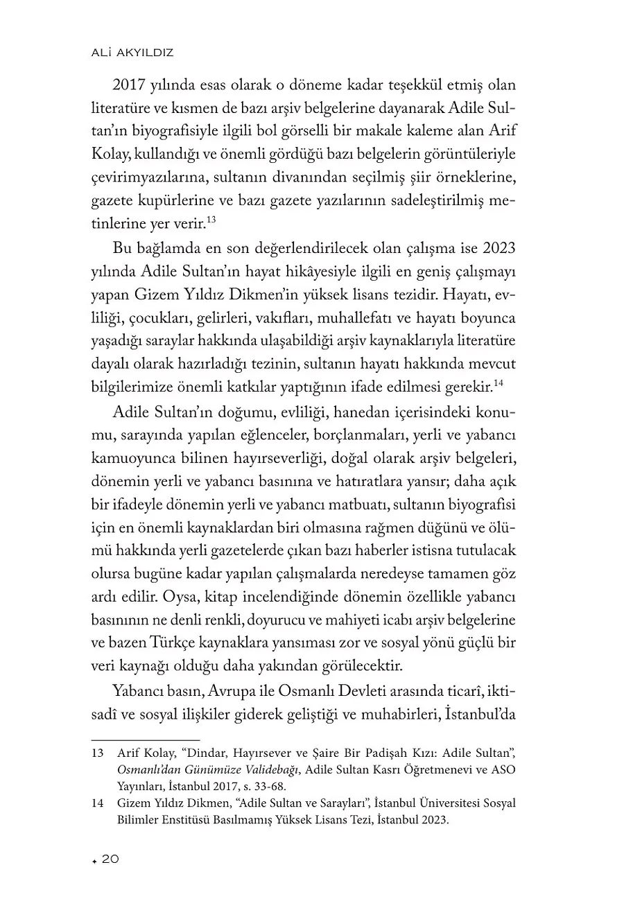 Adile Sultan: Müsrif, Mümin, Muin, Şair – Sayfa 6