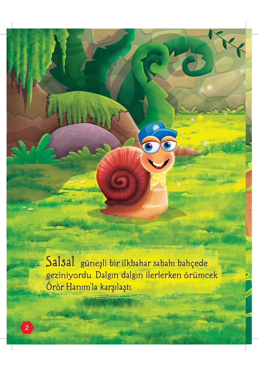Aceleci Örümcek - Meraklı Salsal 1 – Sayfa 1