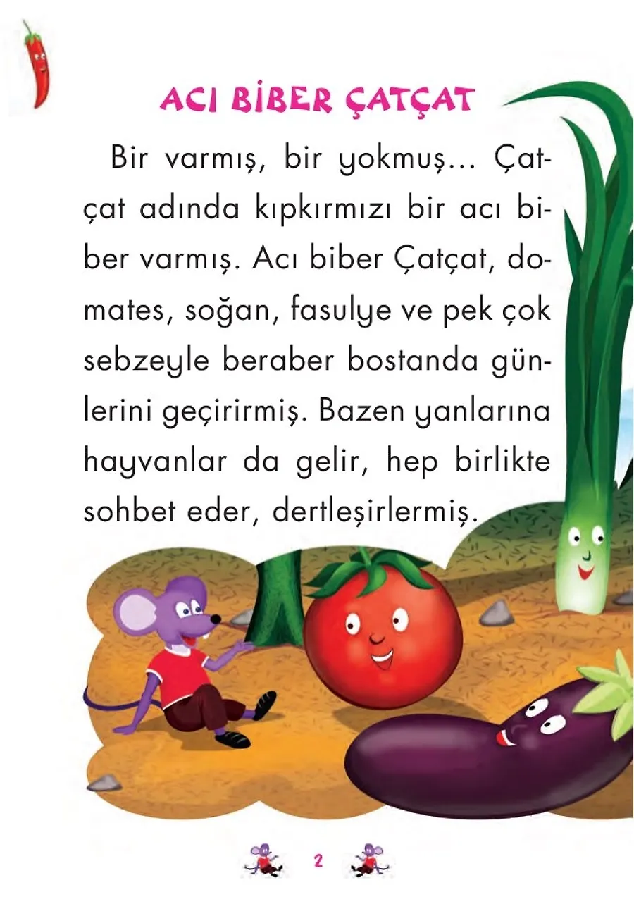 Acı Biber Çatçat - Mini Masallar 2 (18) – Sayfa 2