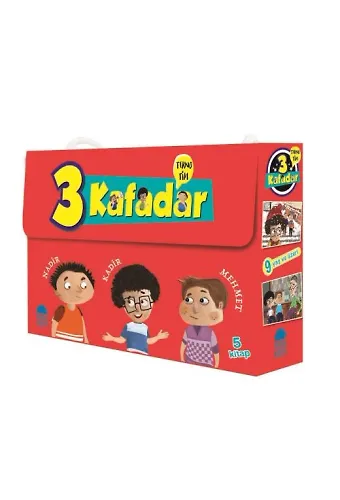 3 Kafadar Tekno Tim - Set 2 (5 Kitap)