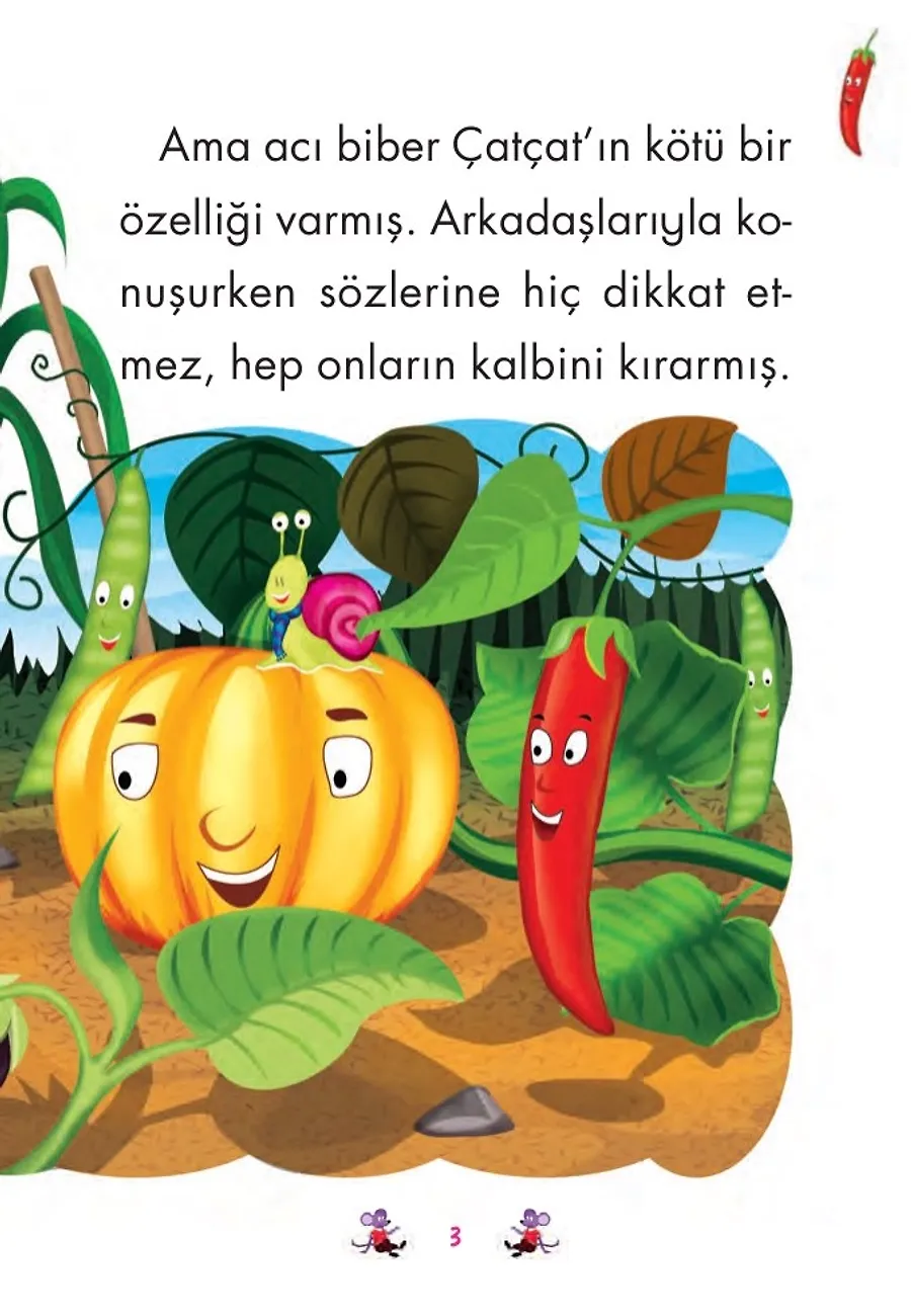 Acı Biber Çatçat - Mini Masallar 2 (18) – Sayfa 3