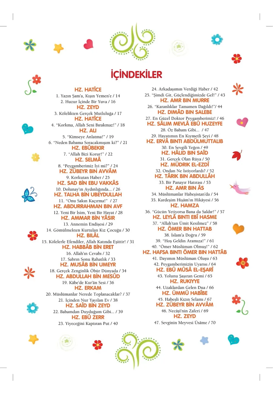 365 Günde Peygamberimin Arkadaşları (Fleksi Cilt) – Sayfa 3
