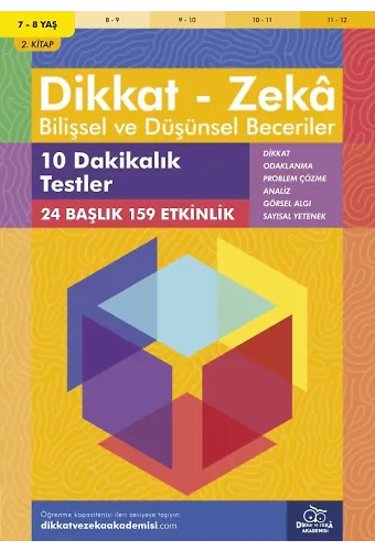 10 Dakikalık Testler (7 - 8 Yaş) - Dikkat Zeka