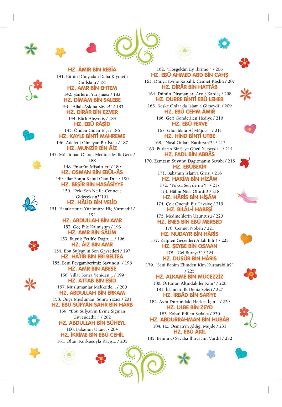 365 Günde Peygamberimin Arkadaşları (Fleksi Cilt) – Sayfa 6