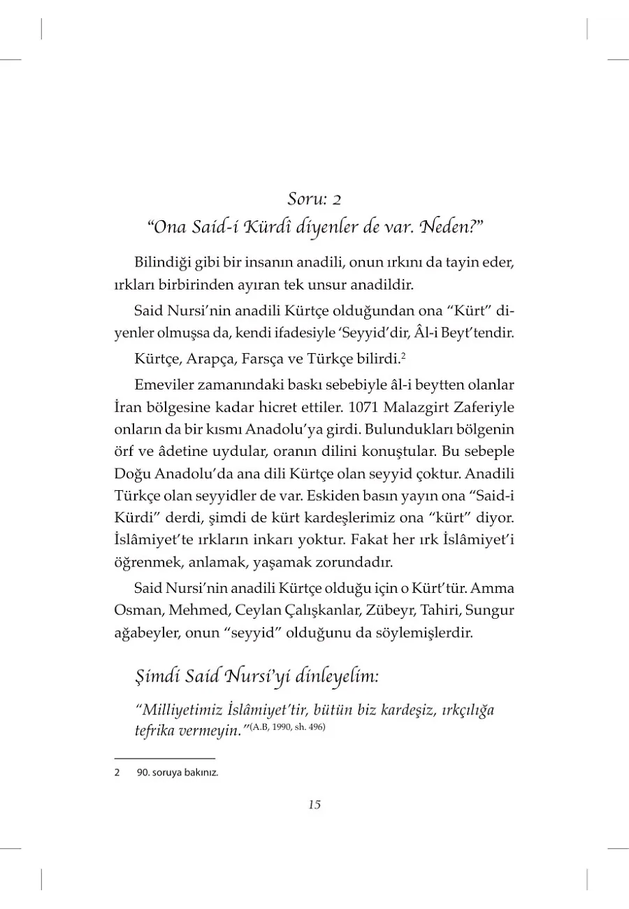 100 Soruda Bediüzzaman Said Nursi – Sayfa 4