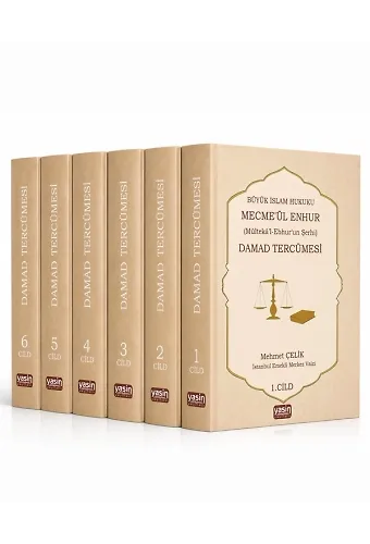 Büyük İslam Hukuku Mecmaül Enhur 6 Cilt Takım (Damad Tercümesi)