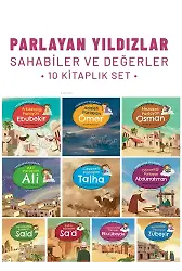 Parlayan Yıldızlar - Sahabiler ve Değerler (10 Kitap Set)