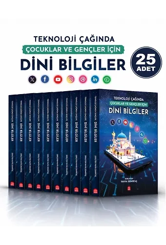 Teknoloji Çağında Çocuklar Ve Gençler İçin Dini Bilgiler (25 Adet)