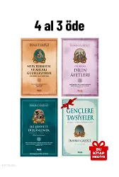 Nefs Terbiyesi - Dil Belası Dilin Afetleri - İki Şehveti Dizginlemek - Gençlere Tavsiyeler (Hediye)