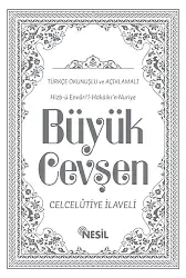 Büyük Cevşen Türkçe Okunuşlu ve Açıklamalı (Kod:527)