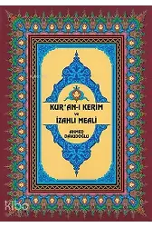 Kur'an-ı Kerim ve İzahlı Meali (Rahle Boy, Ciltli, Şamua)