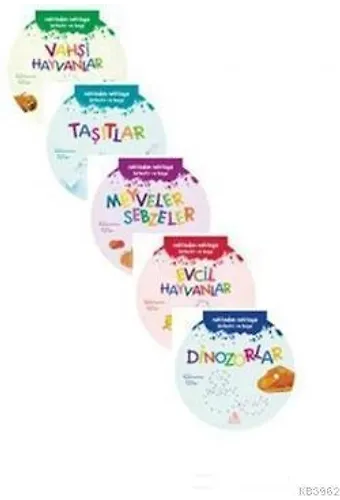 Noktadan Noktaya Birleştir Ve Boya Serisi (5 Kitap)