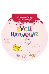 Evcil Hayvanlar / Noktadan Noktaya Birleştir Ve Boya