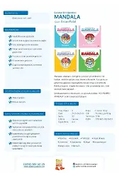Çocuklar İçin Eğlendirici Mandala (4 Kitap)