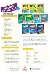 1. Sınıflar İçin Değerler Eğitimi Seti (10 Kitap)