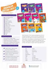 1. Sınıflar İçin Değerler Eğitimi Seti 2 (10 Kitap)