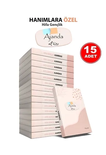 Hanımlara Özel Ajanda 15 Adet