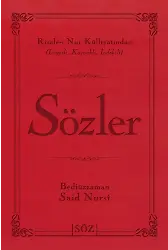 Sözler (Şamua, İki Renk, İthal Termo Deri Cilt Büyük Boy)