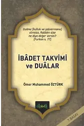 İbadet Takvimi ve Dualar (karton kapak)