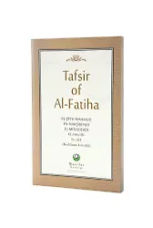 Fatiha Tefsiri İngilizce - Karton Kapak